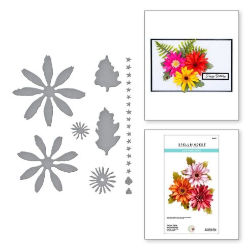 Spellbinders stanssi – GERBER DAISY AND LADYBUGS 1