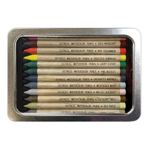 Tim Holtz Distress Watercolor Pencils Set 4 – vesivarikynat 12 kpl2