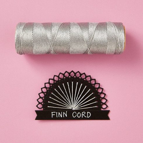Vivant Finn Cord Metallic Rose Gold – kirjontalanka hopea 100m1