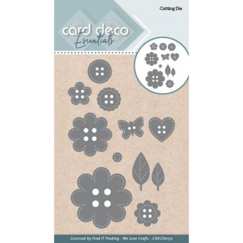 Card Deco stanssi – BUTTONS
