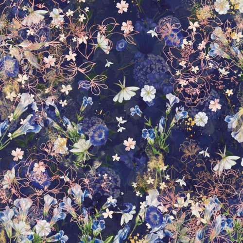 Crafters Companion Floral Elegance – vellum kuultopaperi 20 x 20 cm4