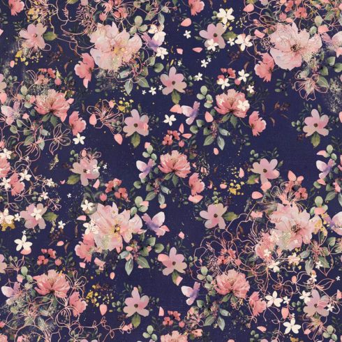 Crafters Companion Floral Elegance – vellum kuultopaperi 20 x 20 cm5