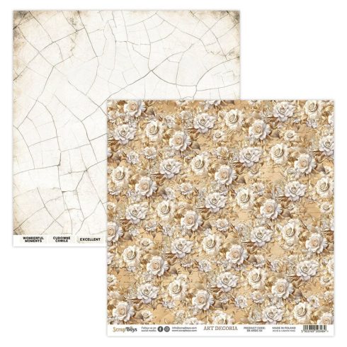 ScrapBoys – Art Decoria paperilehtio 152 x 152 cm5