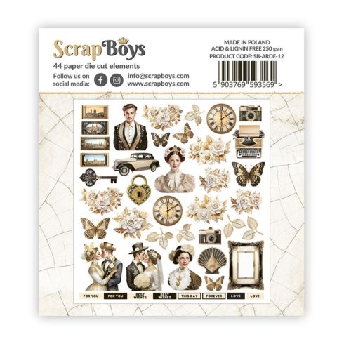 ScrapBoys – Lavender Love ScrapBoys – Art Decoria leikekuvat 44 kpl 203 x 203 cm 1