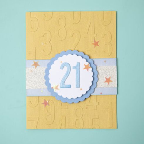 Sizzix Thinlits stanssi – BOLD NUMBERS 1