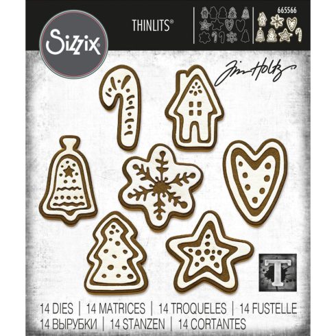Sizzix Tim Holtz Thinlits stanssi – CHRISTMAS COOKIES