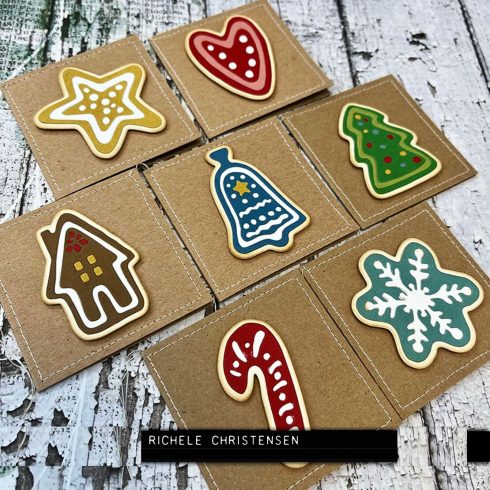 Sizzix Tim Holtz Thinlits stanssi – CHRISTMAS COOKIES2