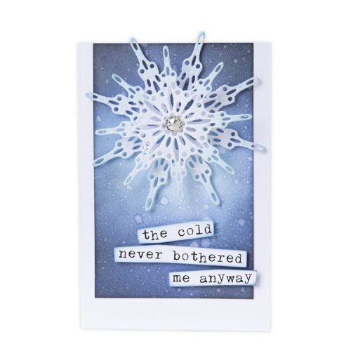 Sizzix Tim Holtz Thinlits stanssi – FANCIFUL SNOWFLAKES 1