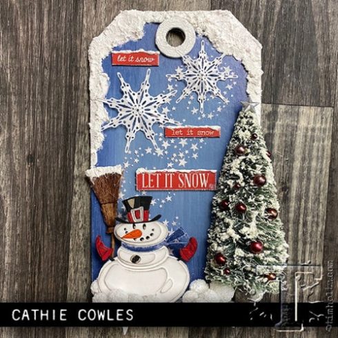 Sizzix Tim Holtz Thinlits stanssi – FANCIFUL SNOWFLAKES2