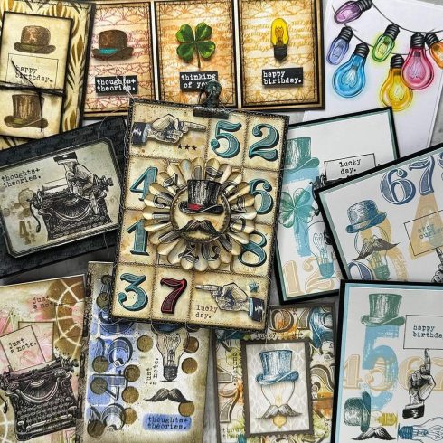 Tim Holtz Stampers Anonymous – Curiosity Shop leimasinsetti 1