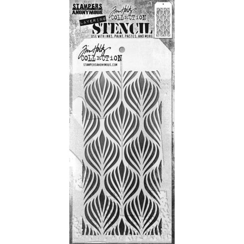 Tim Holtz Stampers Anonymous – Deco Feathers sapluuna