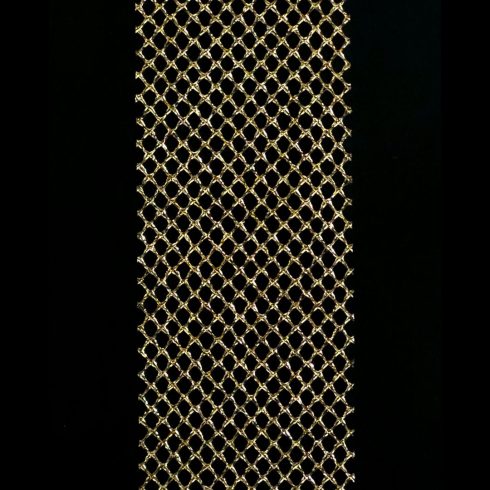 Verkkonauha 5cm x 1m metallinhohtoinen kulta