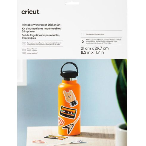 Cricut Printable Waterproof Sticker Set