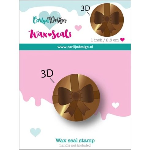 Carlijn Design Wax Seal Stamper sinettileimasin – 3D BOW