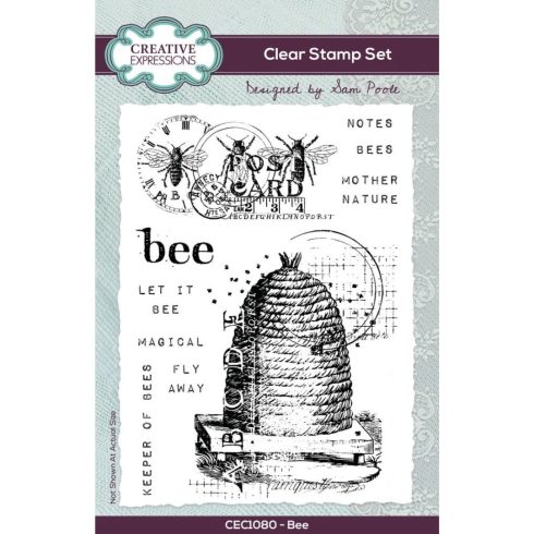 Creative Expressions Clear Stamp – Bee leimasin A6