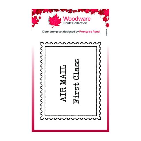Creative Expressions Woodware Clear Stamp – Empty Postage Stamp leimasinsetti