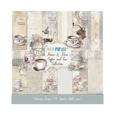 Papers For You – Coffee and Tea paperilajitelma 15 x 15 cm