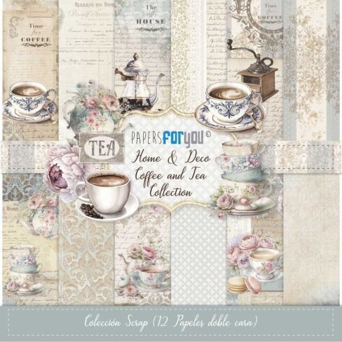 Papers For You – Coffee and Tea Collection paperilajitelma 30 x 30 cm