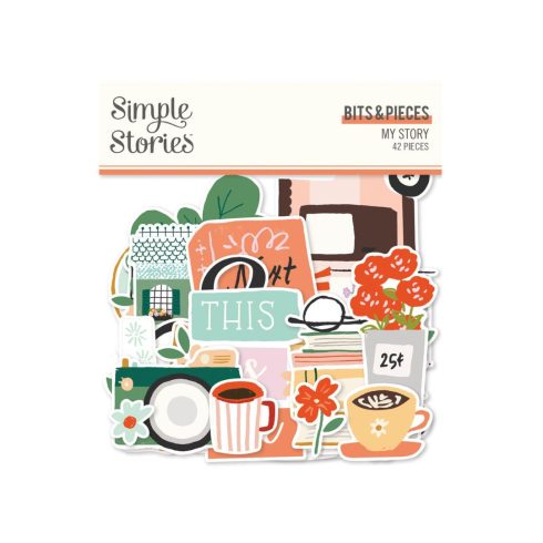 Simple Stories – Bits & Pieces My Story leikekuvat (42 kpl)