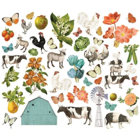 Simple Stories – Garden Bits & Pieces Farmhouse Garden leikekuvat (44 kpl) (1)