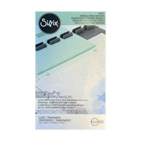 Sizzix Universal Stencil Converters – Sapluuna kiinnitin (10 kpl)