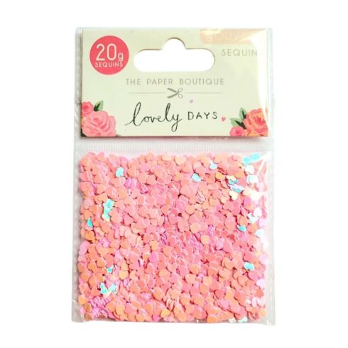 The Paper Boutique shaker elements – Lovely Days SEQUINS